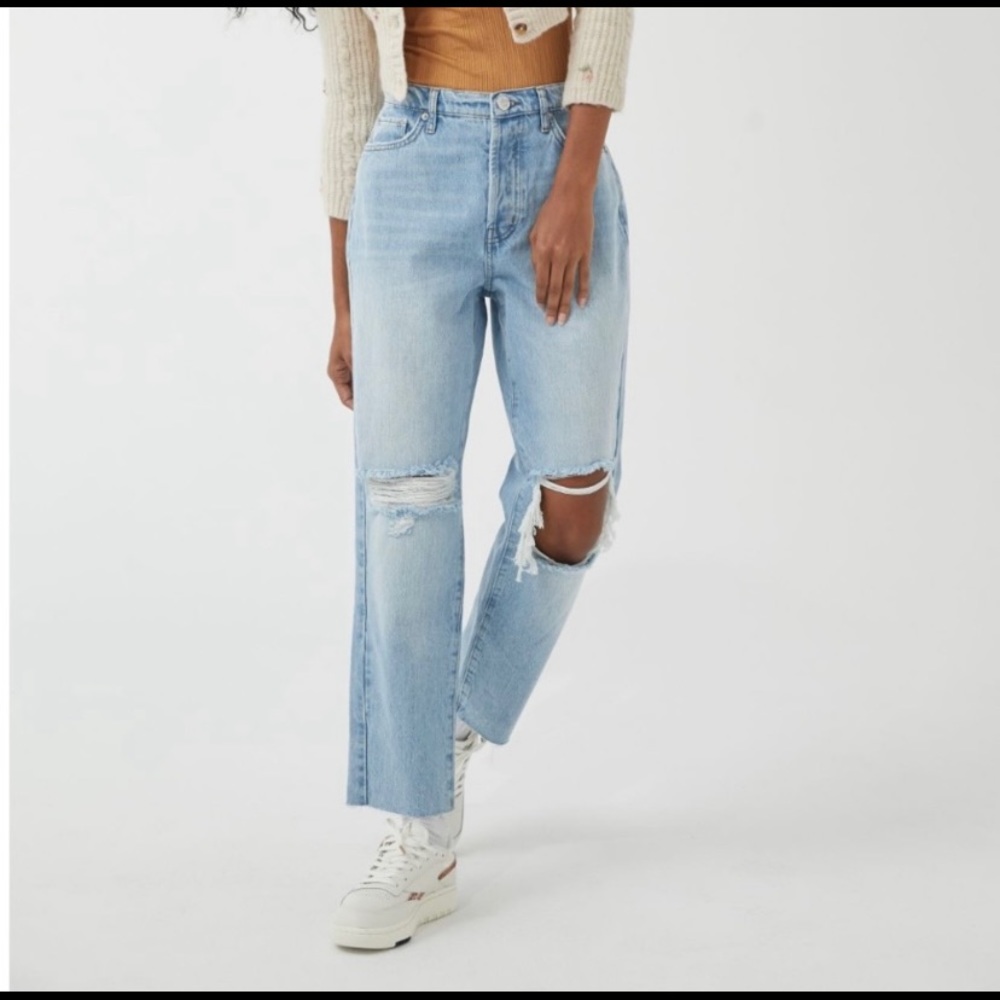 Urban outfitters slim straight jeans